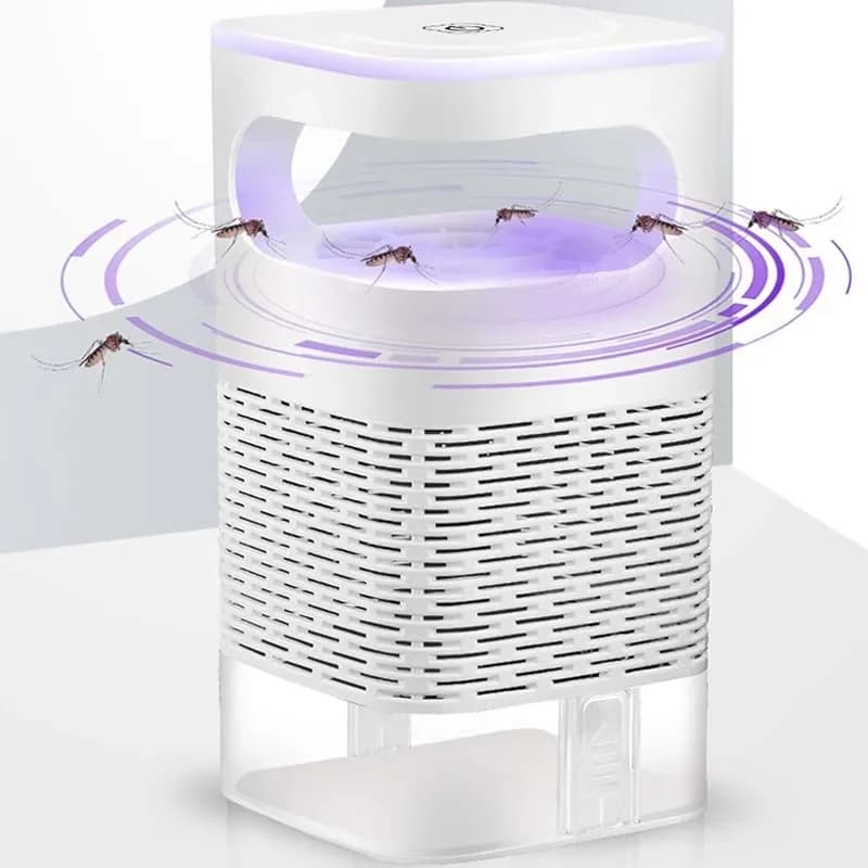 Appareil anti-moustiques et anti-insectes USB, lampe LED tue-moustiques, piège à insectes à aspiration intérieure, répulsif anti-moustiques pour la maison