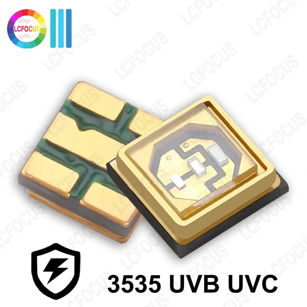 Lampe UV LED UV profonde UVC 280 nm UVB 300 nm UVA 395 nm UV puce LED diode 3535 patch pour la désinfection de l'eau