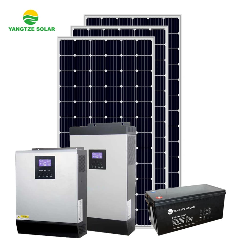 Système solaire hybride 10 kW homologué CE ISO Dubaï