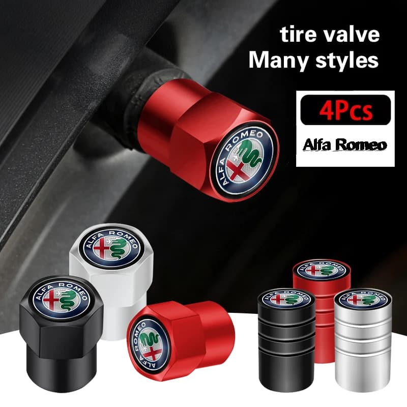 Bouchons de Valve de pneu de voiture en métal