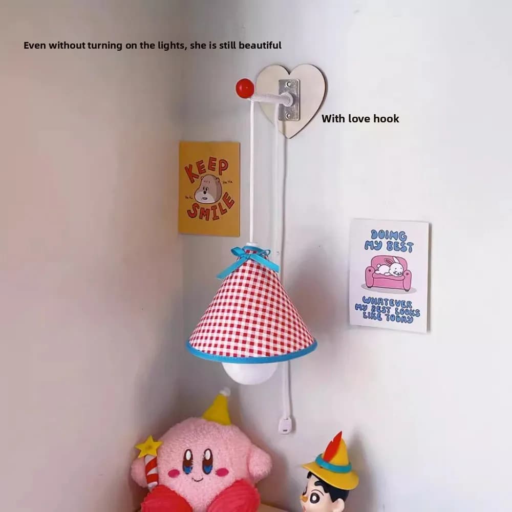 Lampe de chevet suspendue murale et lampe de bureau, accessoire essentiel pour dortoir, pour lit et chambre à coucher supérieurs des étudiants