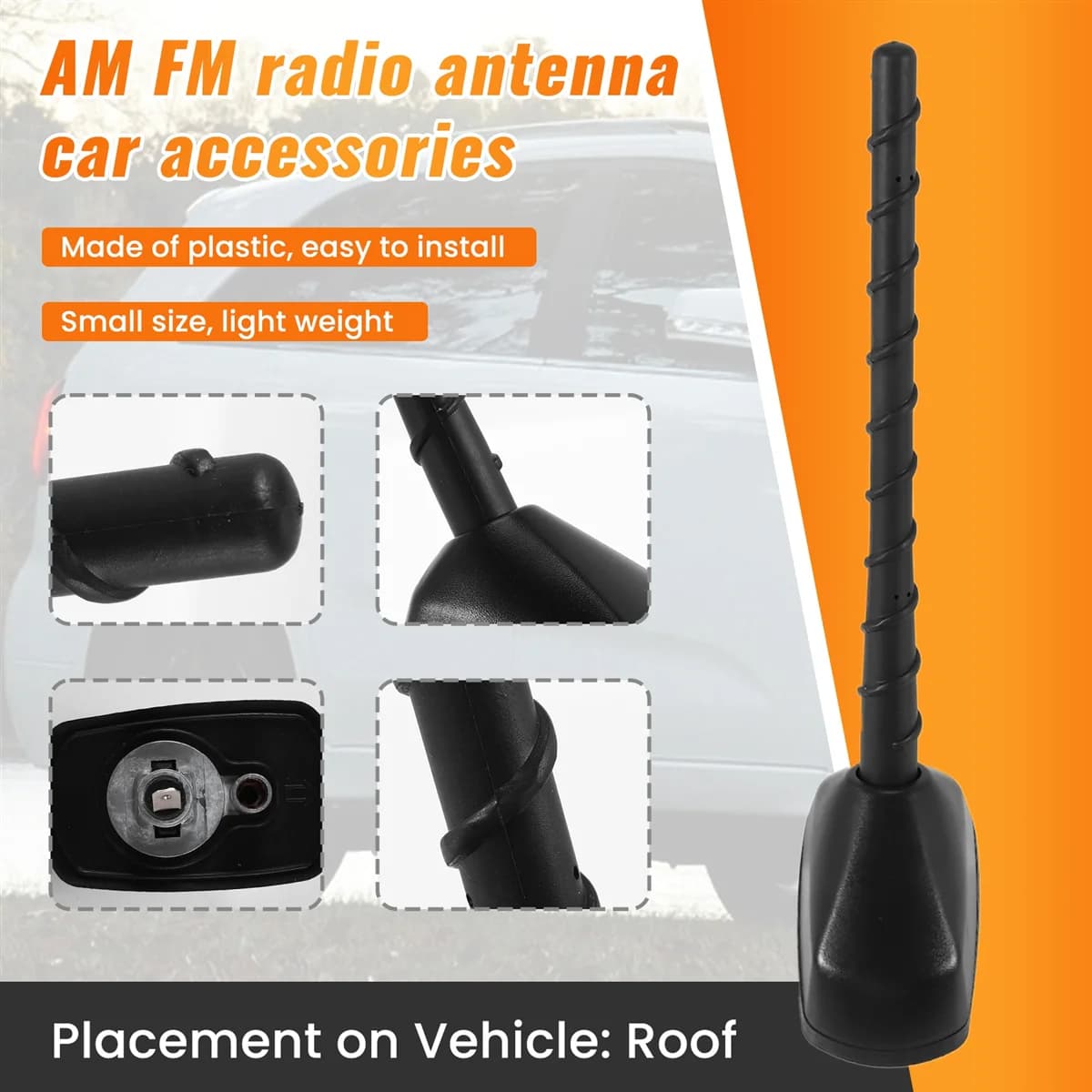 A13Z_Assemblée aérienne d'antenne radio AM FM montée sur le toit de voiture 962501 F522