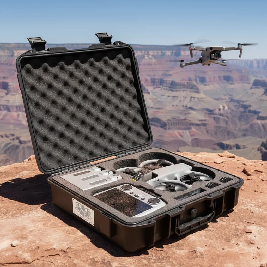 Valise de voyage portable pour accessoires DJI Avata 360, boîte de transport à bandoulière, étui de rangement antichoc, étui de sécurité pour drone de grande capacité