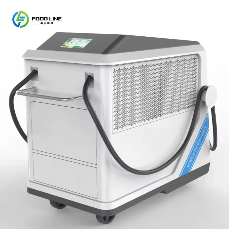 Chargeur de stockage EV portable sur roues