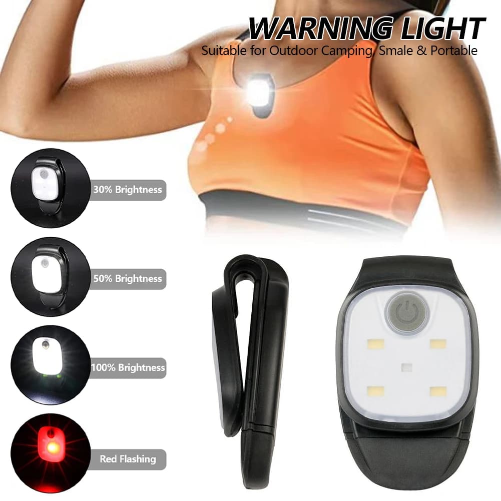 Lampe à pince LED, 4 Modes d'éclairage