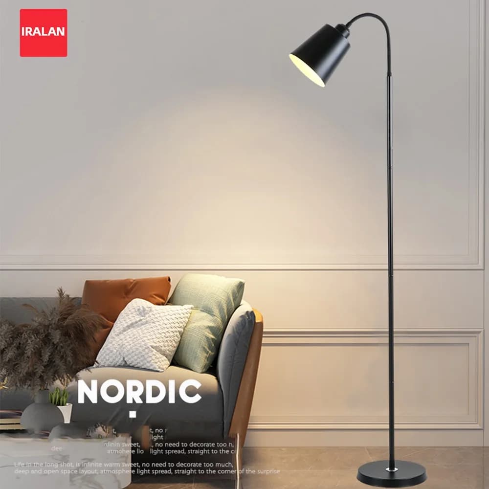 Lampadaire Simple moderne lampe de lecture variable LED lampe de Table sur pied réglable pour chambre chevet canapé décor éclairage