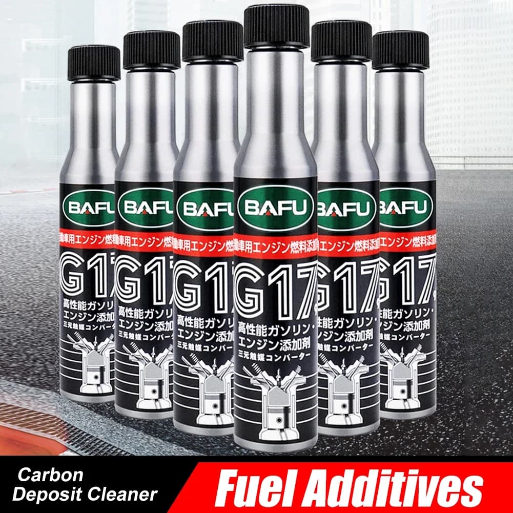 Nettoyeur d'injecteur d'essence de carburant de voiture, 6 pièces, additif de gazole, élimine le dépôt de carbone du moteur, augmente la puissance dans l'huile, éthanol, économiseur de carburant