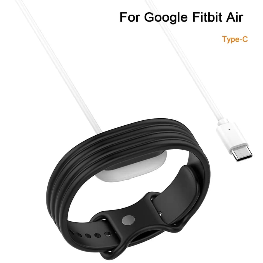Chargeur de montre magnétique pour Google Fitbit Air, câble de chargement de remplacement, adaptateur de station d'accueil USB pour Fitbit Air, accessoire de montre intelligente