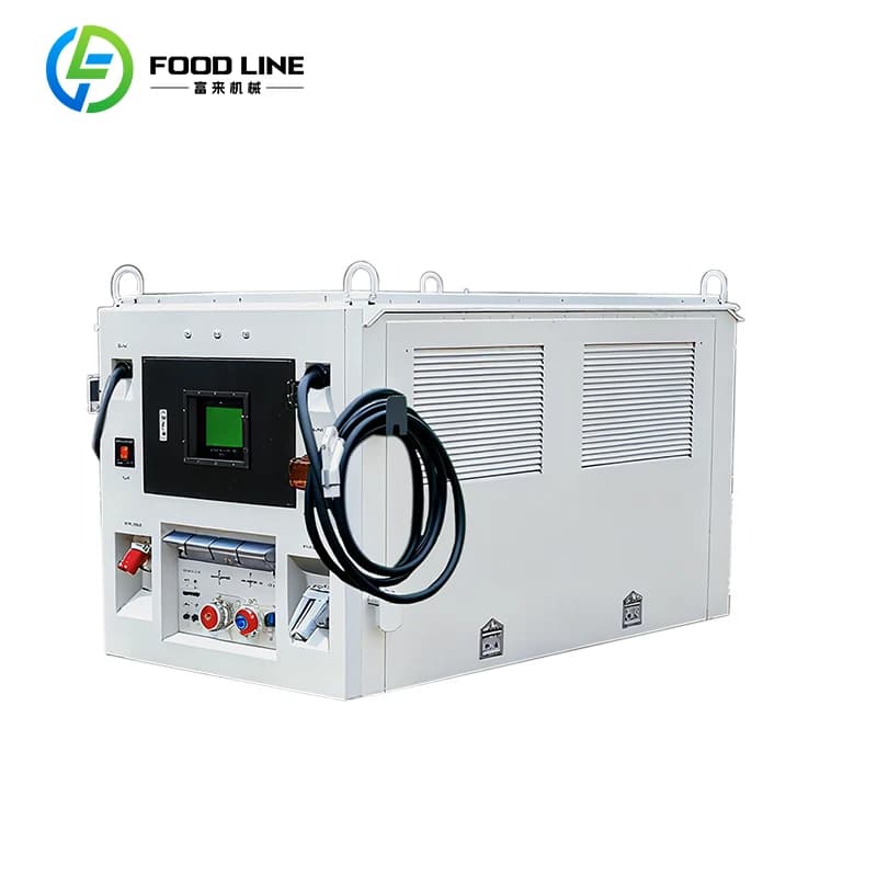 Station de recharge rapide mobile pour véhicules électriques alimentée par batterie DC 60 kW personnalisée, équipement de recharge pour véhicules électriques commerciaux