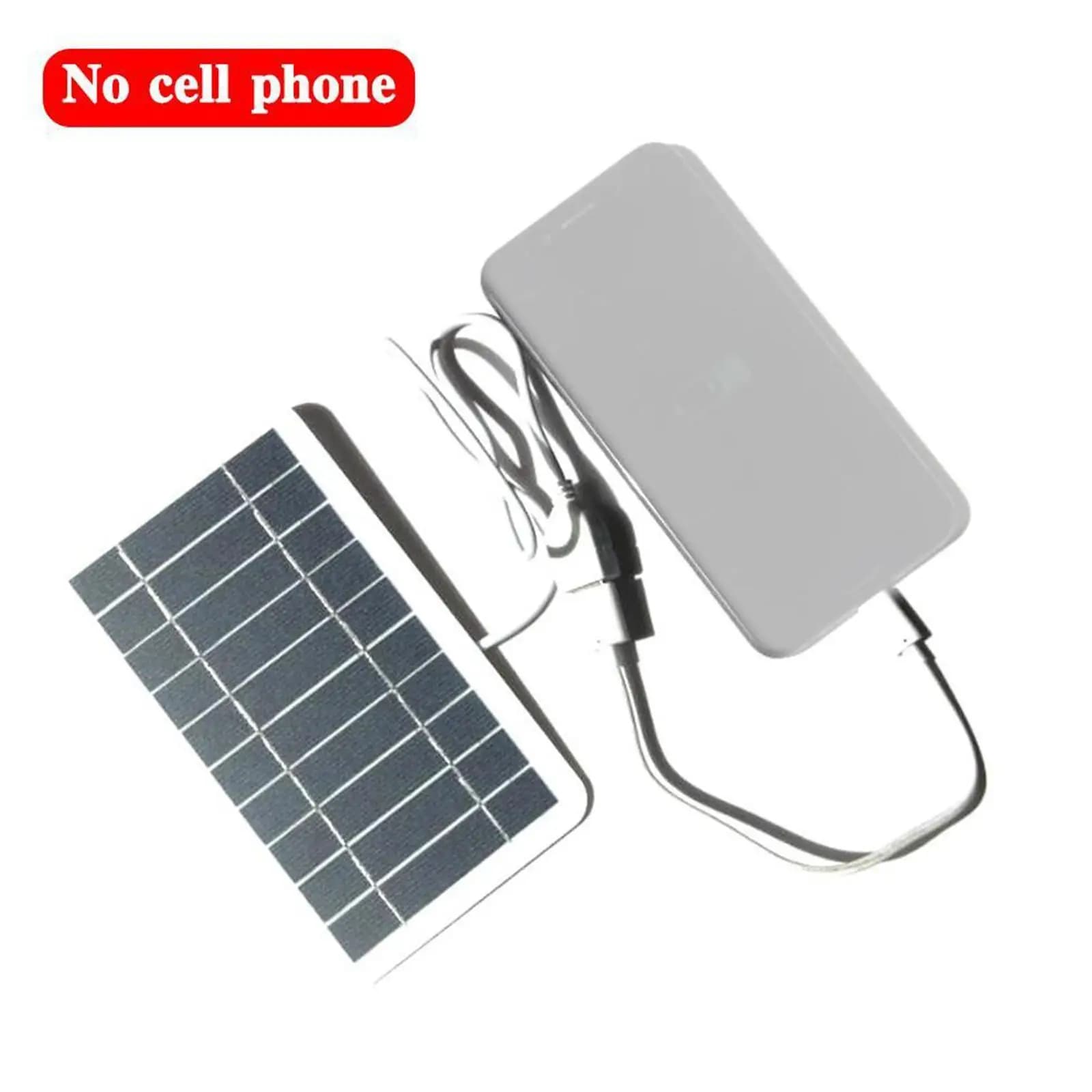 Chargeur de panneau solaire USB 5V 2W 400mA