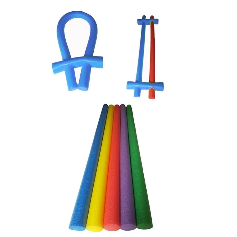 Accessoires de piscine : Connecteurs pour bouées de piscine, aides à l'entraînement, bâtons de natation perforés, bouées de natation (0-7 trous)