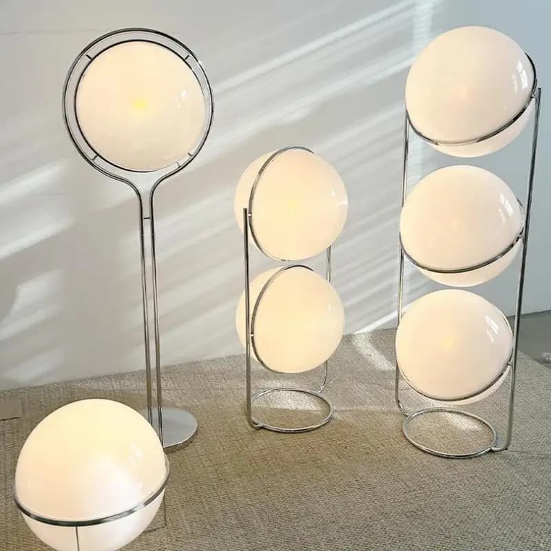 Moderne Art déco LED boule lampadaire design debout lumière pour salon hôtel hall chambre chevet décoratif lampadaire
