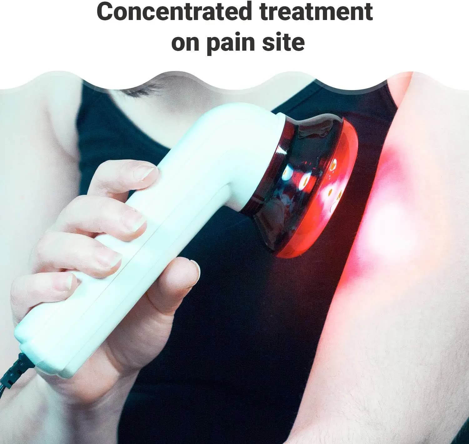Baguette chauffante infrarouge pour thérapie par la lumière rouge, lampe chauffante pour déterminer la chaleur, ampoule de rechange incluse, Zaroto Muscle Charleroi e