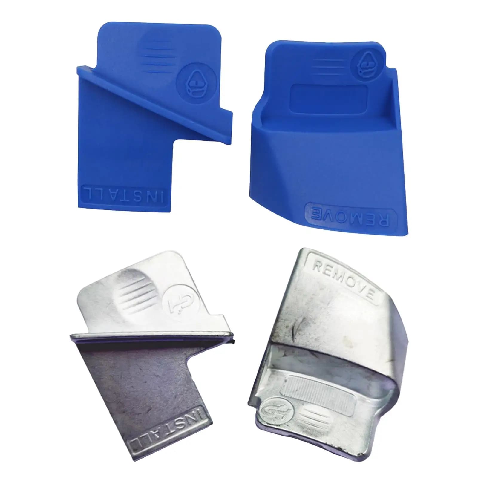2 pièces retrait de la ceinture extensible/installation outil de retrait de changement de ceinture démontage de la ceinture réparation de la ceinture Serpentine ensemble d'outils de ceinture
