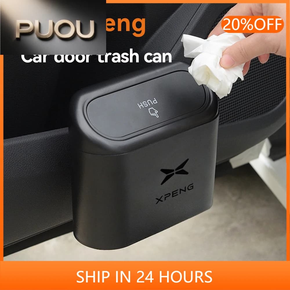 Pour XPeng Xiaopeng G6 G9 P7 P7 + poubelle de voiture