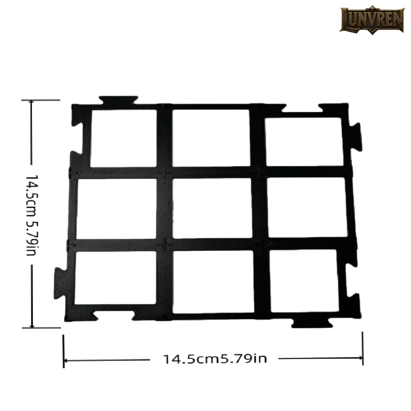 Support de cartes de jeu de société de style puzzle, idéal pour le placement et la présentation des cartes de Carcassonne, cadre de support pour cartes de jeu de puzzle