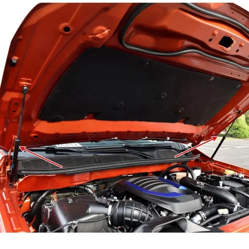 514-up-Amortisseur de capot avant, vérins à gaz, support de levage, accessoires pour Isuzu D-Max 2019-2021