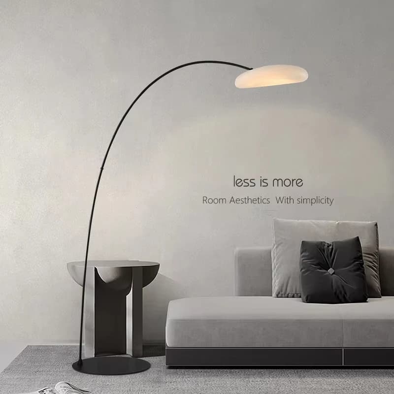 Lampe LED autoportante minimaliste, design créatif moderne, luminaire décoratif d'intérieur, idéal pour un salon, une chambre à coucher ou une pêche