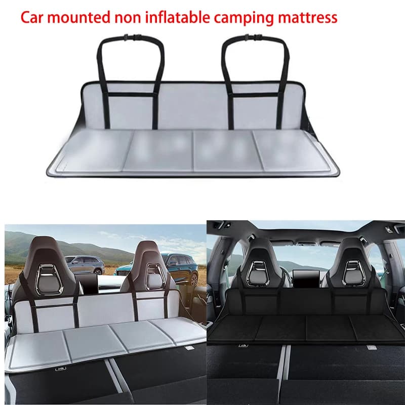 Polymères de couchage pliants pour siège arrière de voiture, planche d'extension spéciale pour lit de camping, lit de voyage, accessoires intérieurs