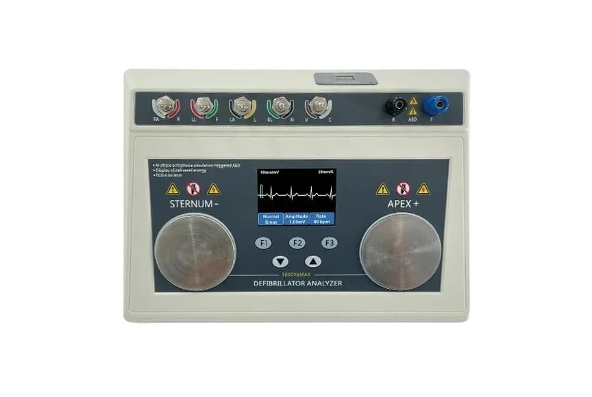 Analyseur Defi-sense, dispositif médical professionnel pour l'étalonnage énergétique, simulateur de défibrillateur ECG AED, électricité