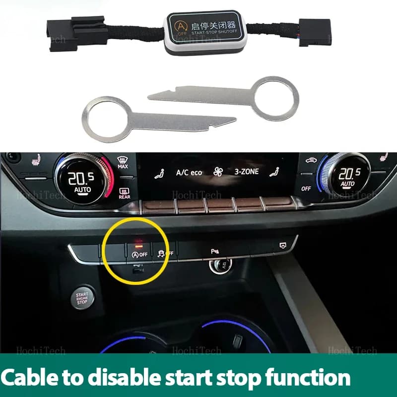Système de démarrage et d'arrêt automatique du moteur, Plug and Play, Audi A4, S4, RS4, B9, 2016-2024