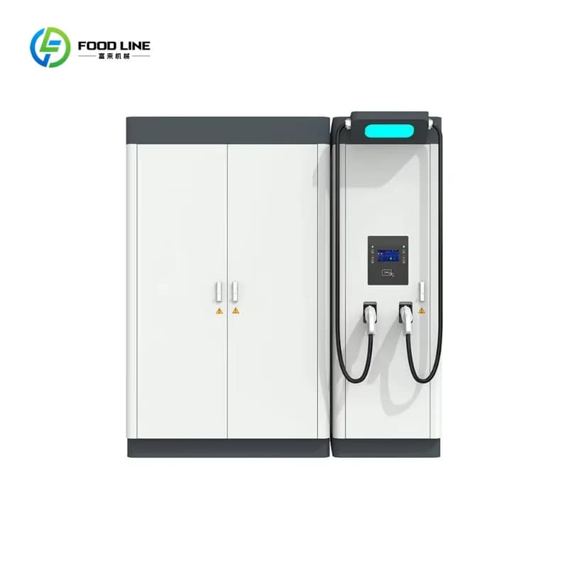 Station de recharge rapide solaire DC 120-240 kW IP54 OCPP pour véhicules électriques