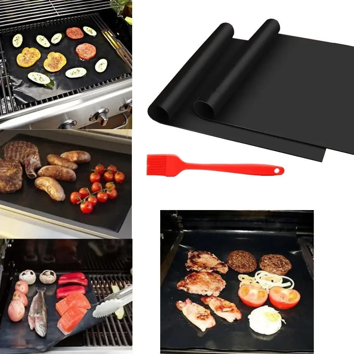 Revêtement de four pour le fond du four, doublures de four robustes pour cuisinière électrique, Protection de Surface de cuisinière résistante à la chaleur, réutilisable