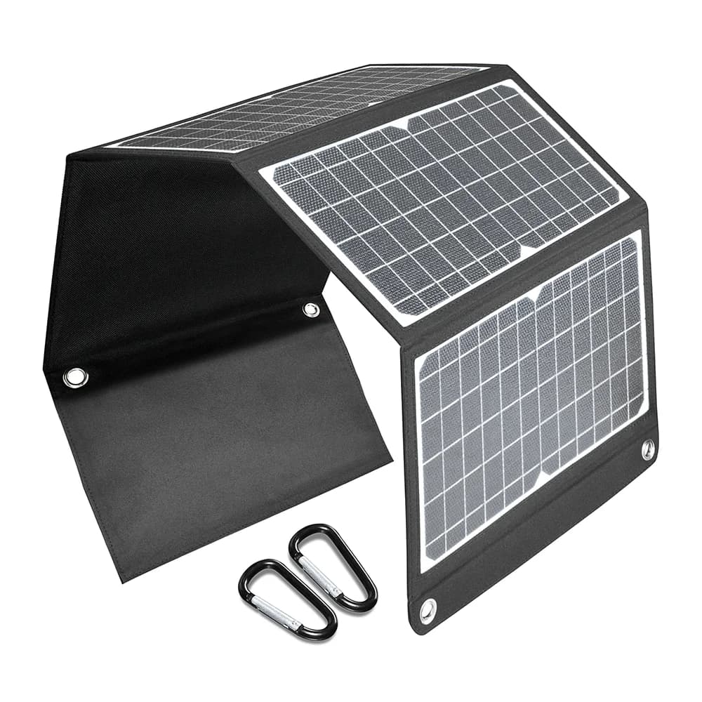 ETFE – Pack solaire pliable monocristallin 45W, cellule photovoltaïque de Type C PD USB QC3.0, sortie 5V 9V 12V, plaque PV extérieure, chargeur rapide
