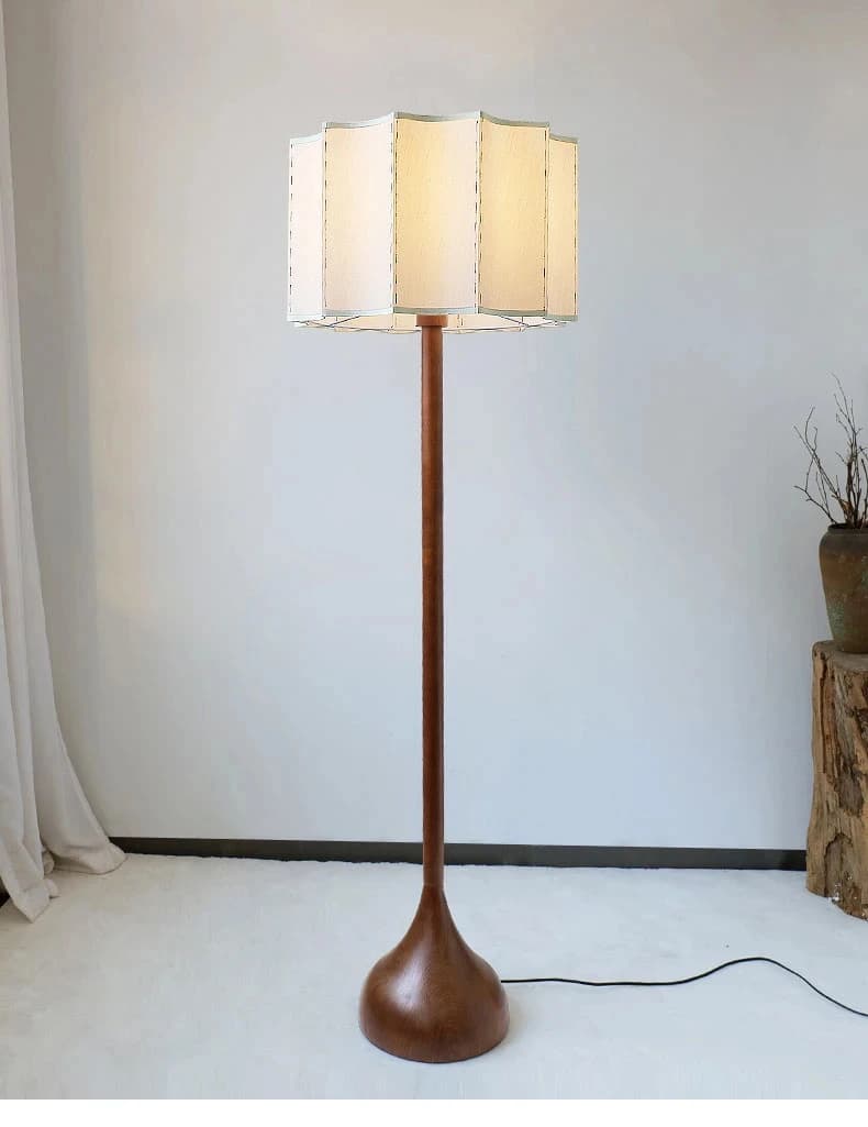 WSabine-i-Lampe LED en Bois Massif au Design Minimaliste, Luminaire Décoratif d'Nik, Idéal pour un Salon, une Chambre à Coucher, un Canapé ou un Bureau