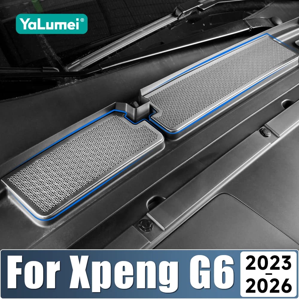 Accessoires automobiles pour Xpeng G6 2023 2024 2025 2026 : Cache d'admission d'air du capot avant