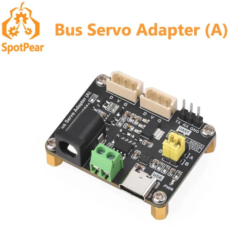 Carte de servomoteur de bus conçue pour les servos de bus de la série ST/SC Taille compacte et intégration facile