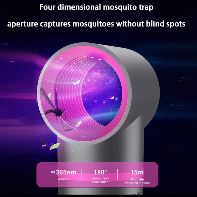 Lampe anti-moustiques, répulsif électronique LED pour insectes volants, petite lampe de contrôle des nuisibles, piège à insectes, appareils électroménagers