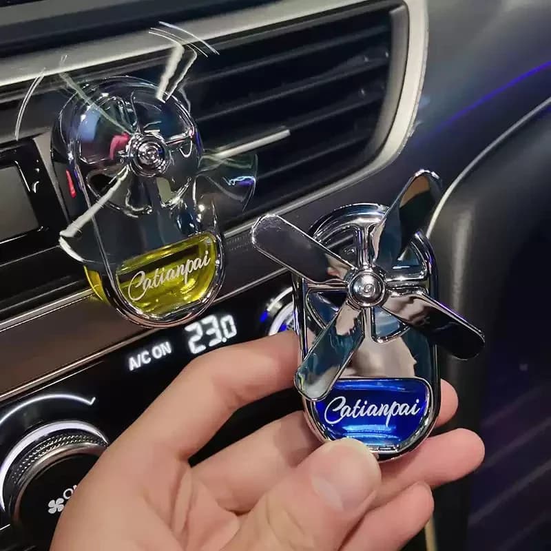Parfum de voiture, climatiseur, ventilateur de sortie d'air, accessoires de parfum montés sur voiture, articles de décoration intérieure, parfum durable