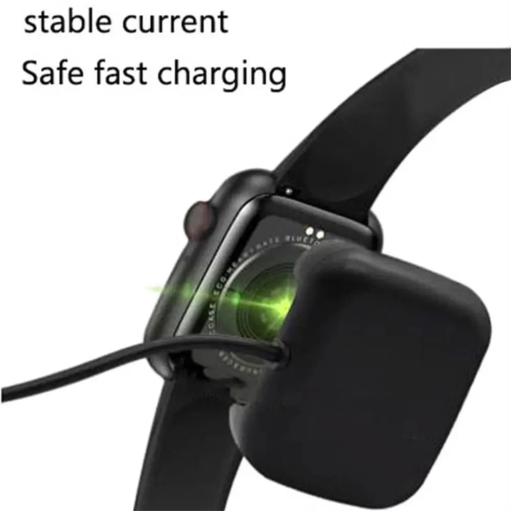 Chargeur de montre intelligente avec câble de charge USB, adaptateur aste pour montre intelligente, HW22, 30cm