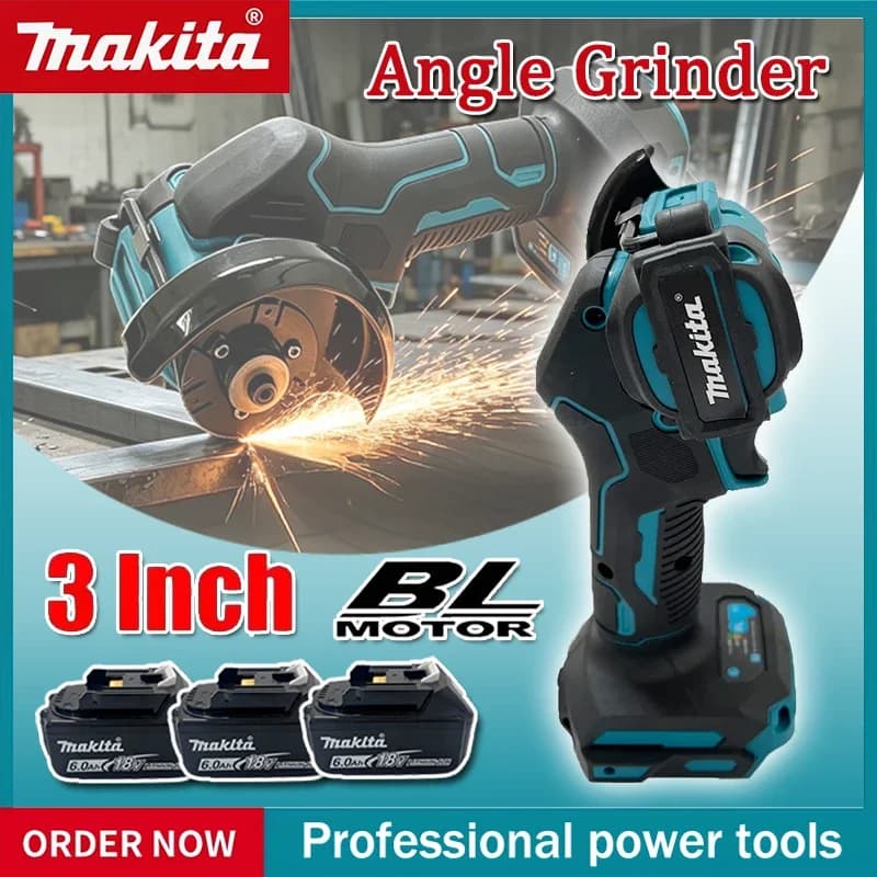 Meuleuse d'angle sans fil Makita 3 pouces