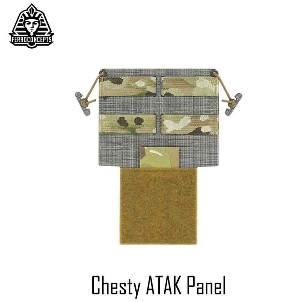 Support de fixation sur poitrine FERRO Concepts Style Chesty ATAK Style Panel