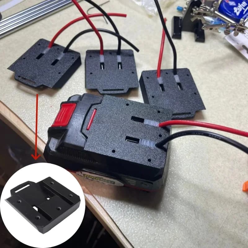 Adaptateur de batterie pour Parkside X 20V, adapté aux ateliers, garages et entrepôts