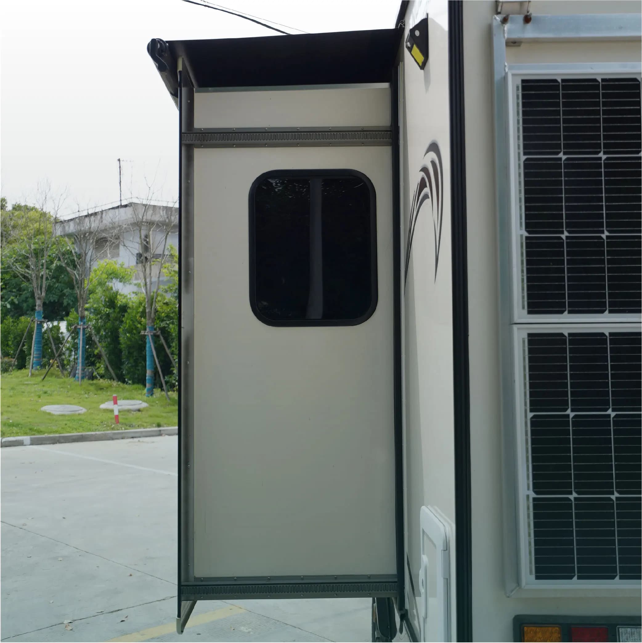 Auvent coulissant pour camping-car, caravane, motorhome, accessoires extérieurs pour camping-car, cadre en alliage d'aluminium Awnlux