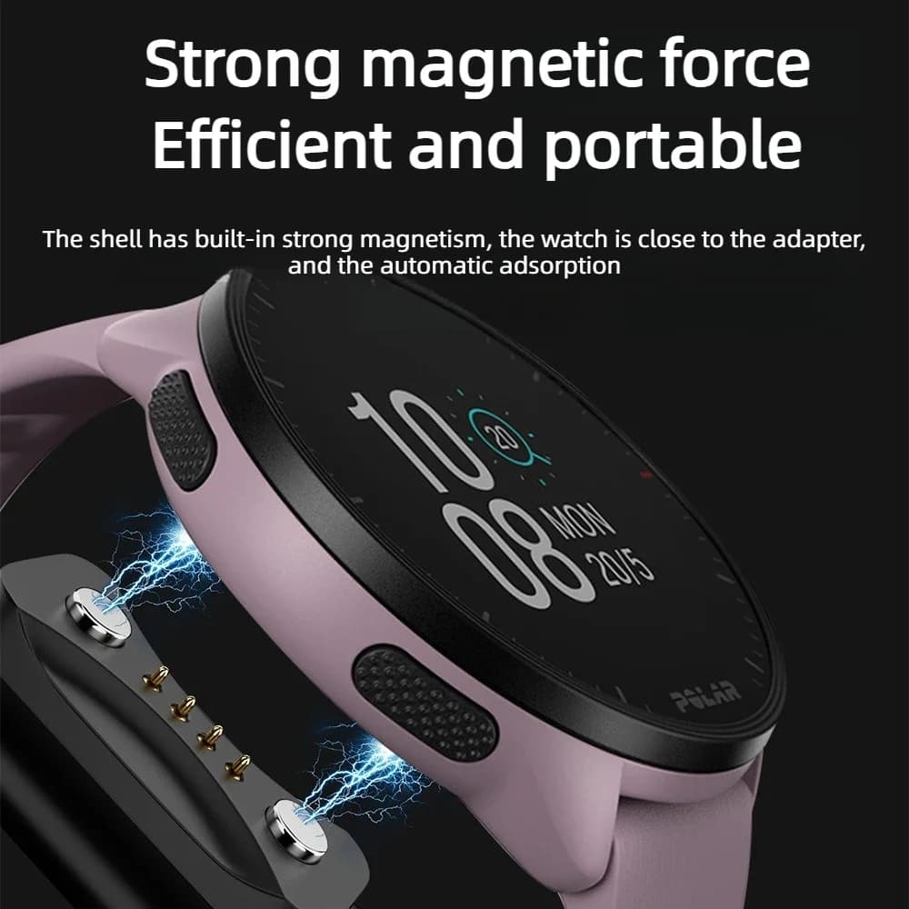 Adaptateur de charge USB-C Portable 5W, Compatible avec Polar Pacer/Ignite 3/Vantage V3/Vantage M3/Grit X2 Pro, chargeur magnétique pour montre