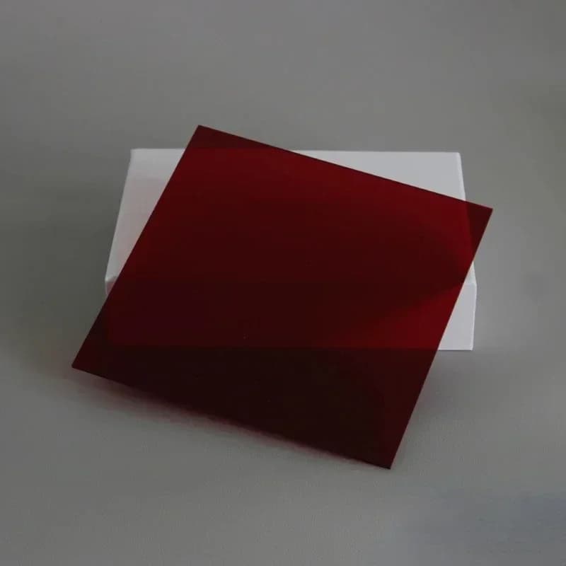 Panneau optique translucide en plastique plexiglas, feuille acrylique, noir, rouge, jaune, projets d'affichage de bricolage, décoration de mariage et de maison, 3mm, 1PC