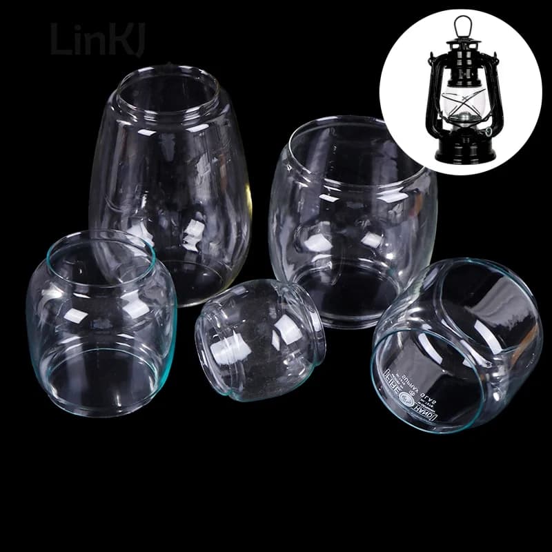 Abat-jour en verre pour lampe de cheval, abat-jour circulaire rétro nostalgique pour lampe d'extérieur, accessoires d'éclairage