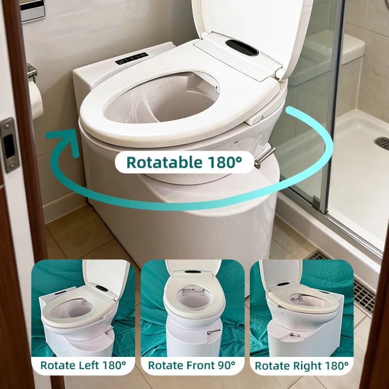 Airow WC intelligent moderne avec bidet intégré
