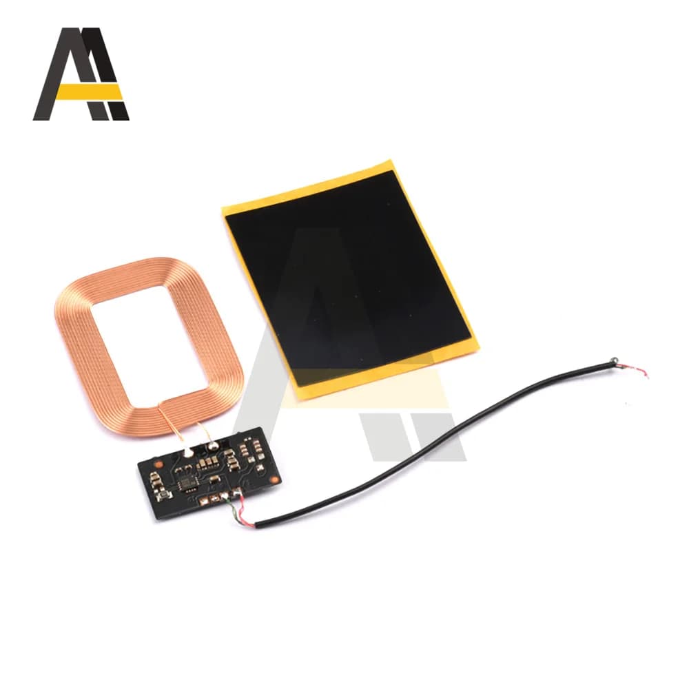 Module récepteur de chargeur sans fil TI Mini Standard amélioré 5V 3W 5W, carte PCBA de charge sans fil universelle