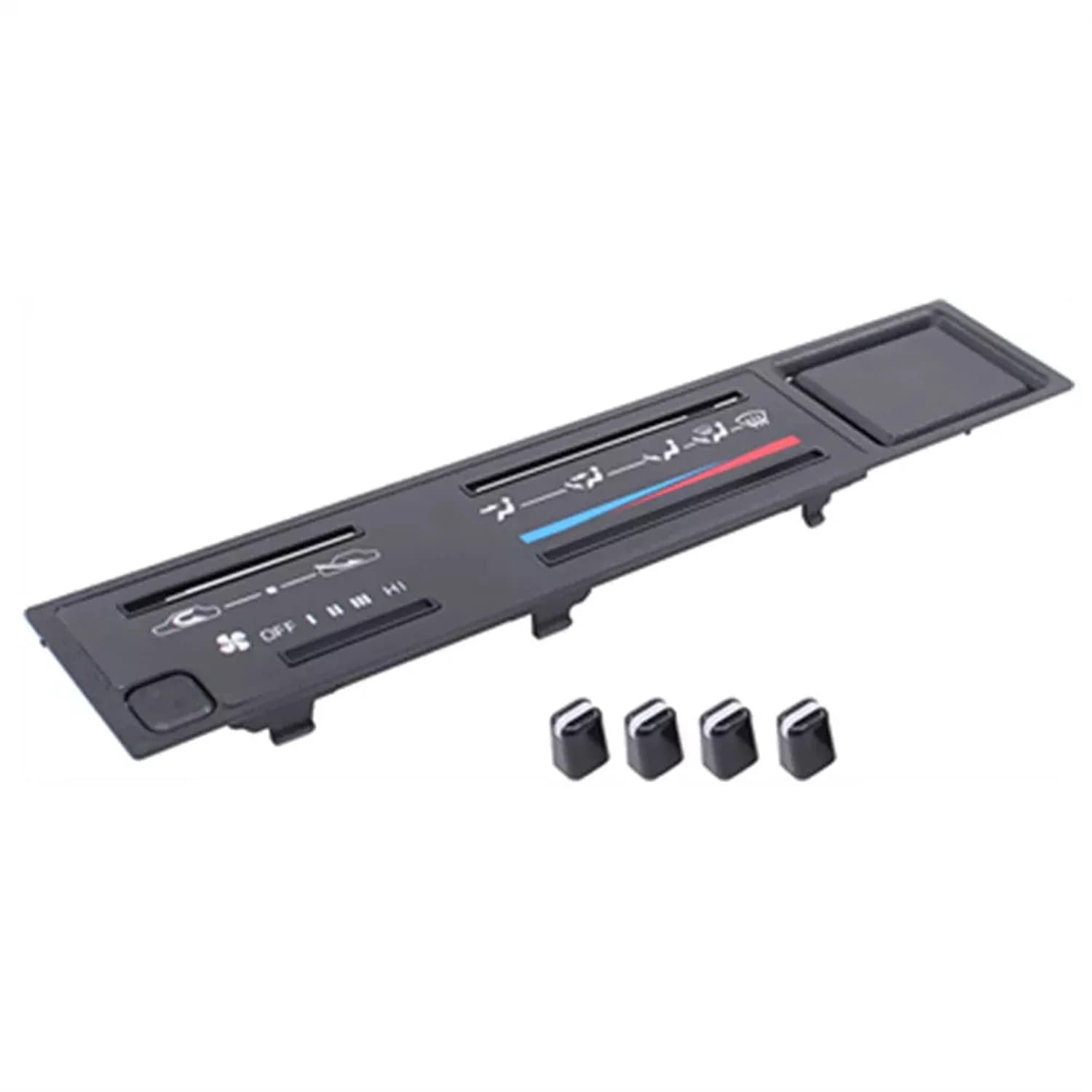 Panneau de commande de climatisation de chauffage de voiture avec 4 boutons 55519-89143, pour Toyota Pickup 4runner 1984 – 1989, plaque frontale intérieure automatique A/C