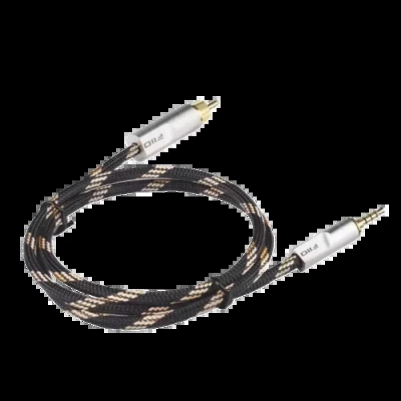 Câble audio numérique coaxial FIIO LL-RCA1S 20 CM / LL-RCA1 80 CM 3,5 mm vers RCA