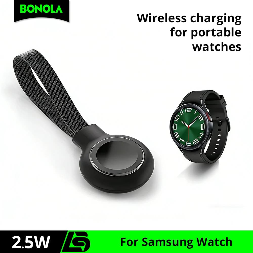Bonola lanière chargeur de montre Type C pour Samsung montre Ultra 8 7 6 5 chargeurs de montre magnétiques sans fil portables pour montre Galaxy