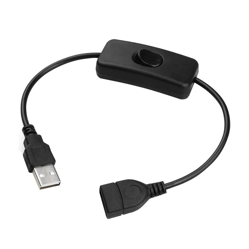 Câble USB avec interrupteur marche/arrêt