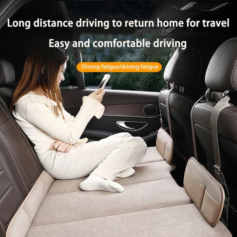 Matelas de Camping de voiture, lit de Camping Portable, siège arrière de voiture, matelas de Camping de voyage pour dormir, accessoires d'intérieur automobile