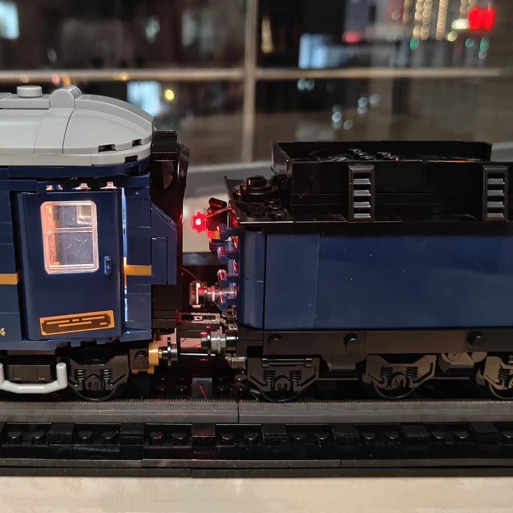 Kit d'éclairage LED pour modèle de train Orient Express 21344, éclairage personnalisé (modèle NON inclus)