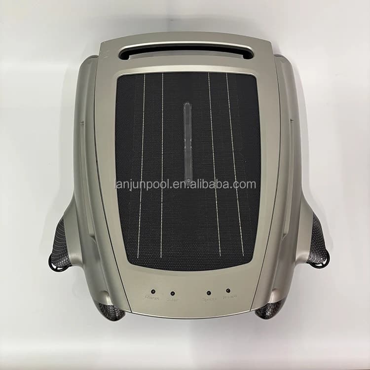 Nettoyeur de piscine robotisé intelligent à énergie solaire avec fonction de charge automatique
